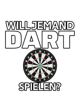 Darts with dart board