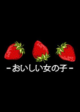 Strawberries Japanese Kawa