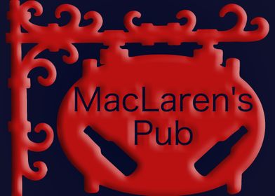 Maclaren s Pub Red Logo