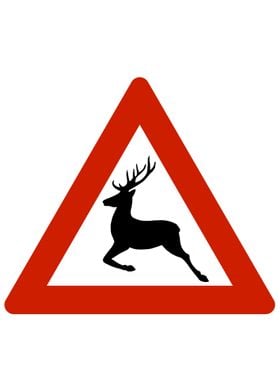 Norwegian Road Sign