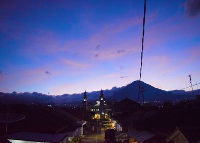 The View Behind a Mosque