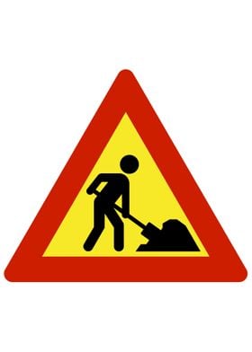 Norwegian Road Sign