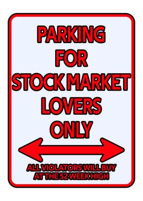 Investor Parking sign