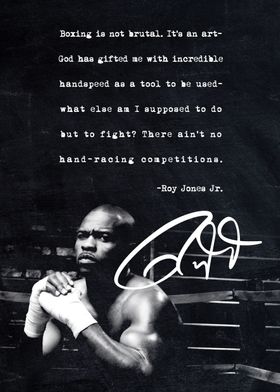 Roy Jones Jr Boxing Quote