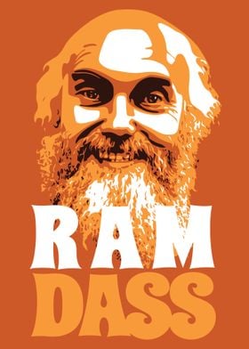 Ram Dass in Vector Art