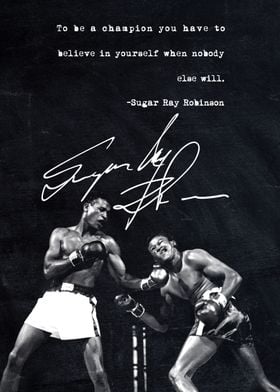 Sugar Ray Robinson Boxing