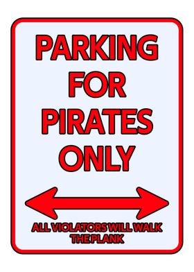 Pirates Parking Gift