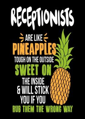 Receptionists Pineapples