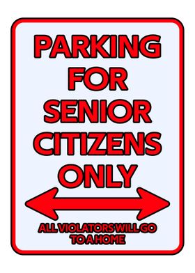 Pension Parking sign