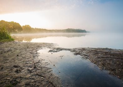 Landscape Morning Lake For