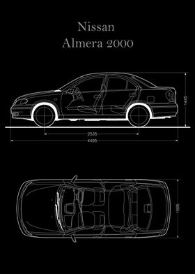 Nissan Almera 2000  