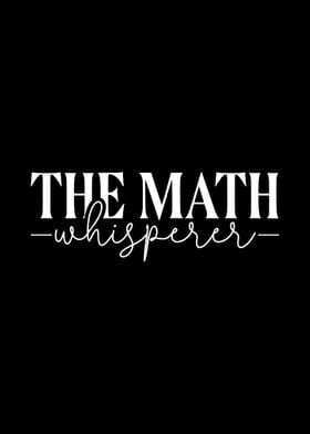 The Math Whisperer Teacher