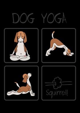 Dog Yoga  Funny Puppy Med