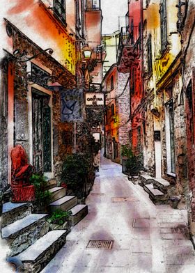 The Back Alley Street   
