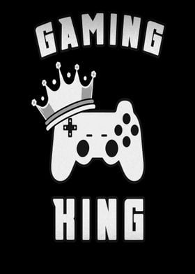 Gaming King with Gamepad