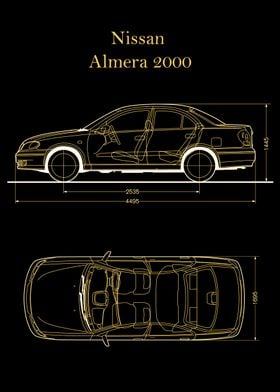 Nissan Almera 2000  