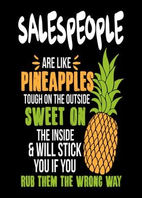 Salespeople Pineapples