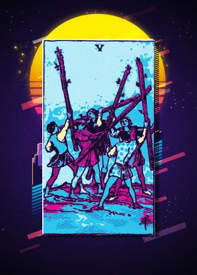 Five of Wands