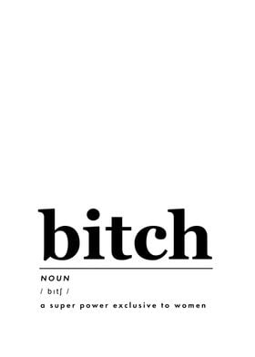 Bitch Definition
