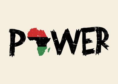 Power African Flag