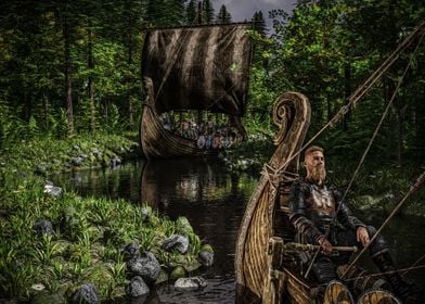 Vikings Viking Ships Ready