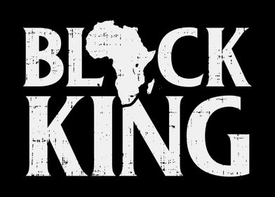 Black King African Map