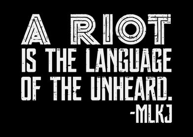 Riot A Language Of Unheard