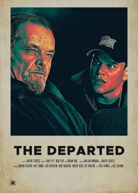 THE DEPARTED' Poster by Most Popular Cult posters | Displate