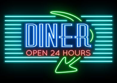 Diner Neon Sign