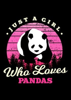 Girl Loves Pandas