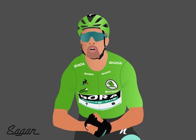 Peter Sagan Green Jersey