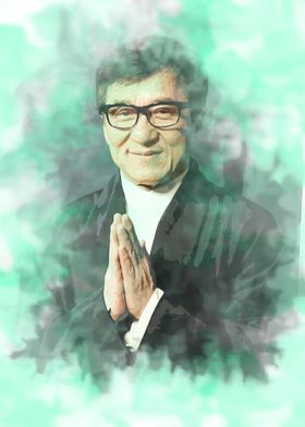 Painting of Jackie Chan