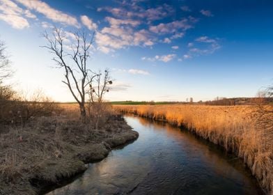 River Landscape Water Blue