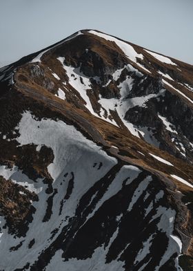 Snowcaped mountain