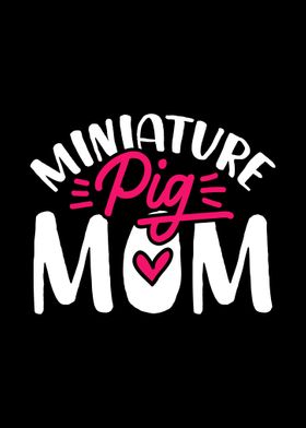 Miniature Pigs Mom Mama Fa