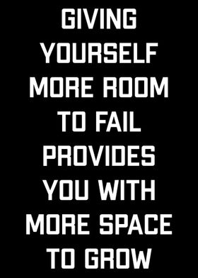 Giving Yourself Space