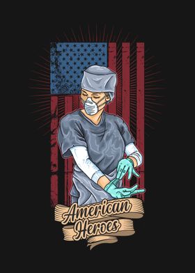 American Nurse Nero 