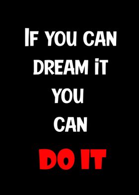 You can do it