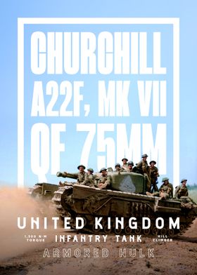 Churchill MK VII Poster