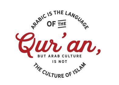 language of the Quran