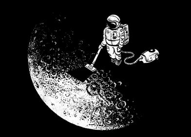 Astronaut vacuum cleaner