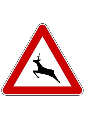 Serbian Road Sign