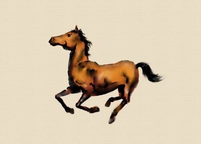 Running Horse