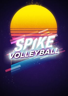 spike volleyball