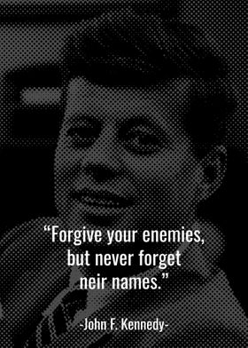 NEW Famous People Quote Poster JFK Things Are Made to Happen 2 