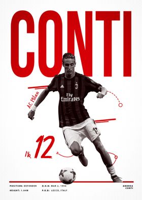 Andrea Conti 12 Player