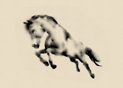 Jumping Horse