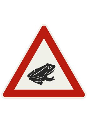 Slovakian Road Sign