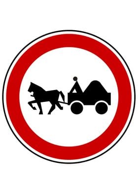 Serbian Road Sign