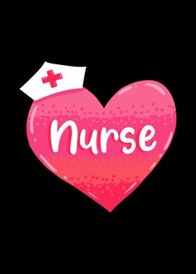 Nurse Heart Love RN Nursin